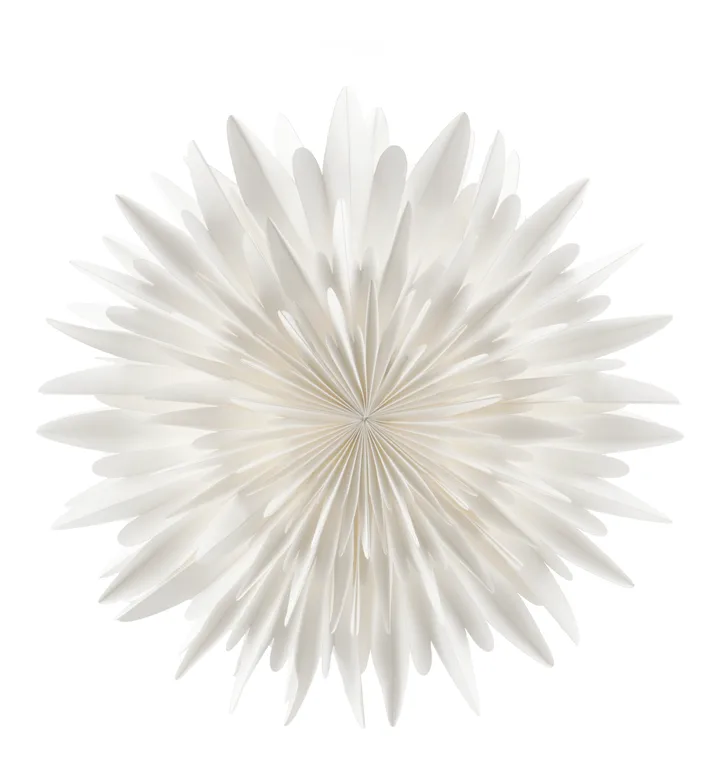 Luna adventtitähti valkoinen - 60 cm - Scandi Living