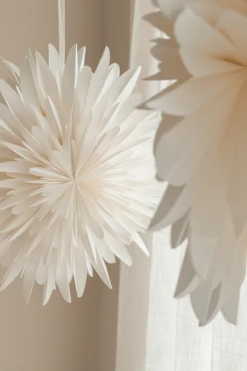 Luna adventtitähti valkoinen - 60 cm - Scandi Living