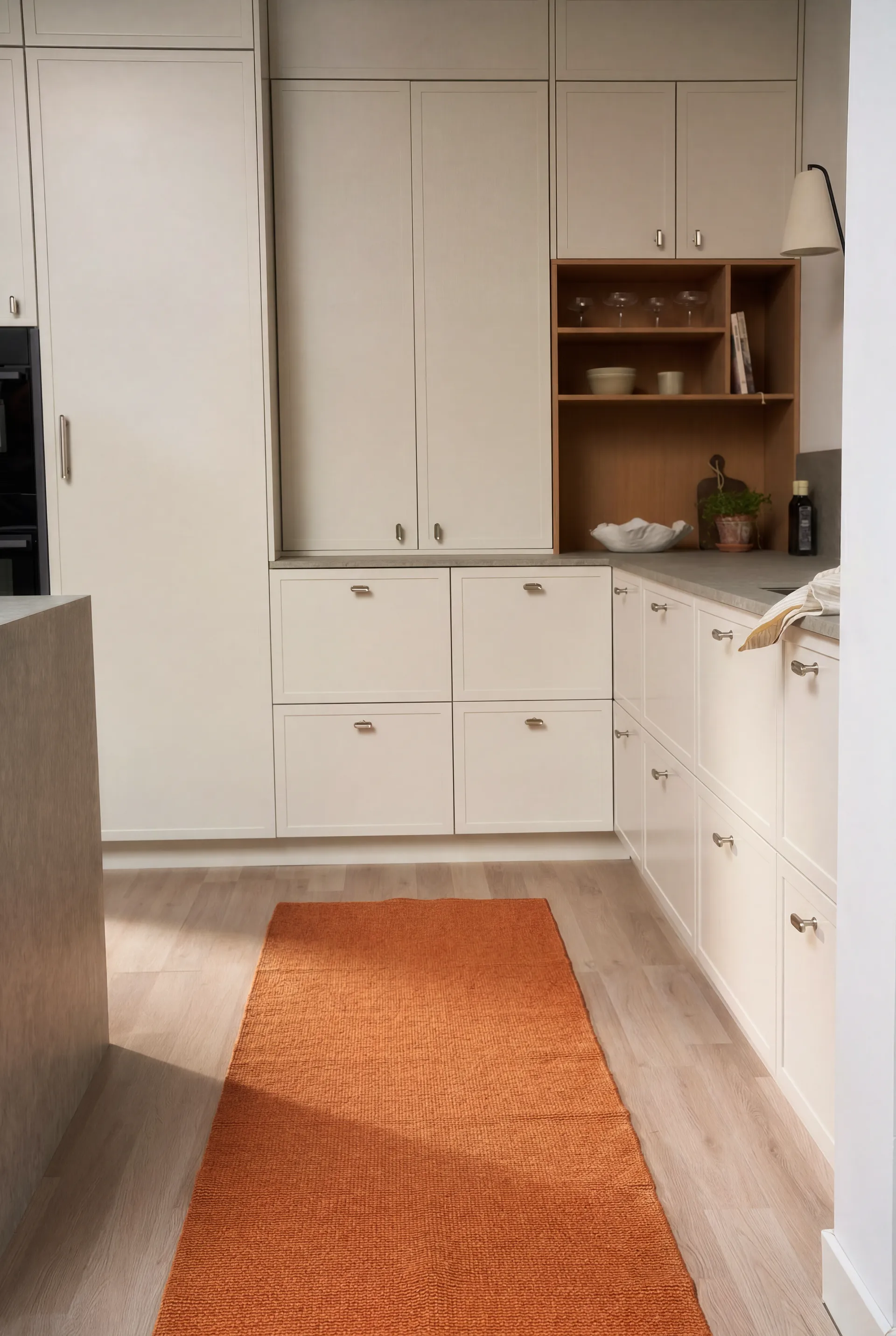 Mellow käytävämatto, Ruoste, 70x200 cm Scandi Living