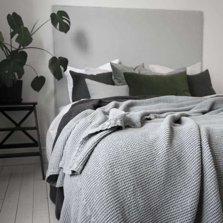 Moss päiväpeite 160x260 cm, stone (vaaleanharmaa) Scandi Living