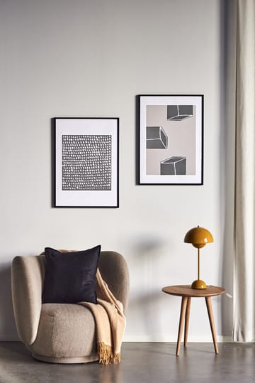 Multitude juliste harmaa - 40x50 cm - Scandi Living