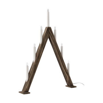 Nord kynttilänjalka 60 cm - Tummaksi petsattu - Scandi Living