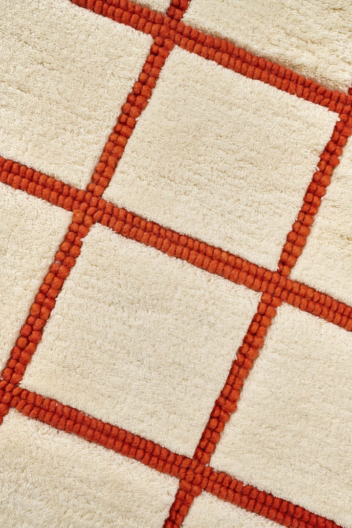 Pasture villamatto luonnonvalkoinen/ruoste, 170x240 cm Scandi Living