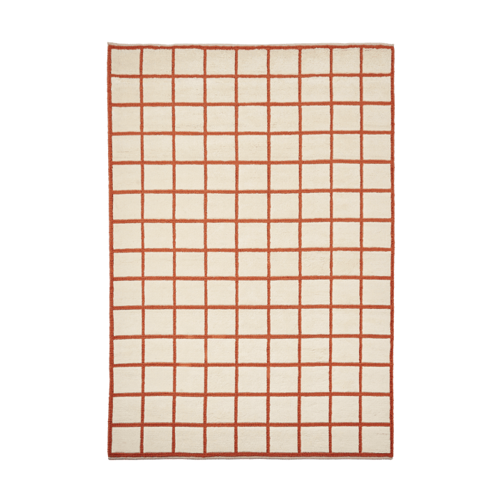 Pasture villamatto luonnonvalkoinen/ruoste - 200x300 cm - Scandi Living