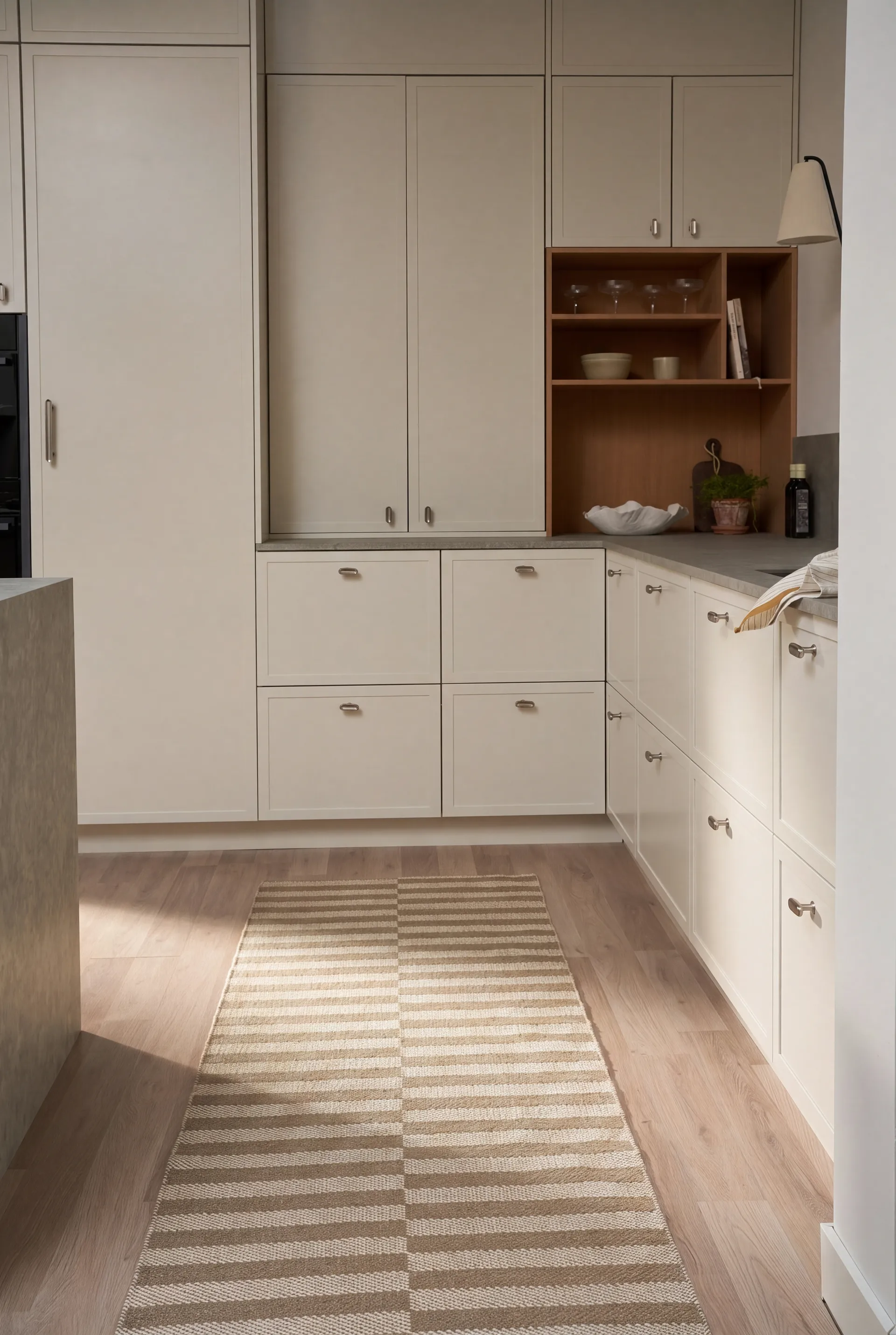Path käytävämatto, Beige, 70x250 cm Scandi Living