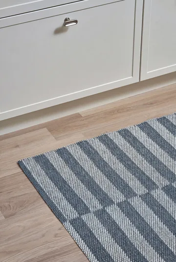 Path matto - Ocean blue, 200x300 cm - Scandi Living