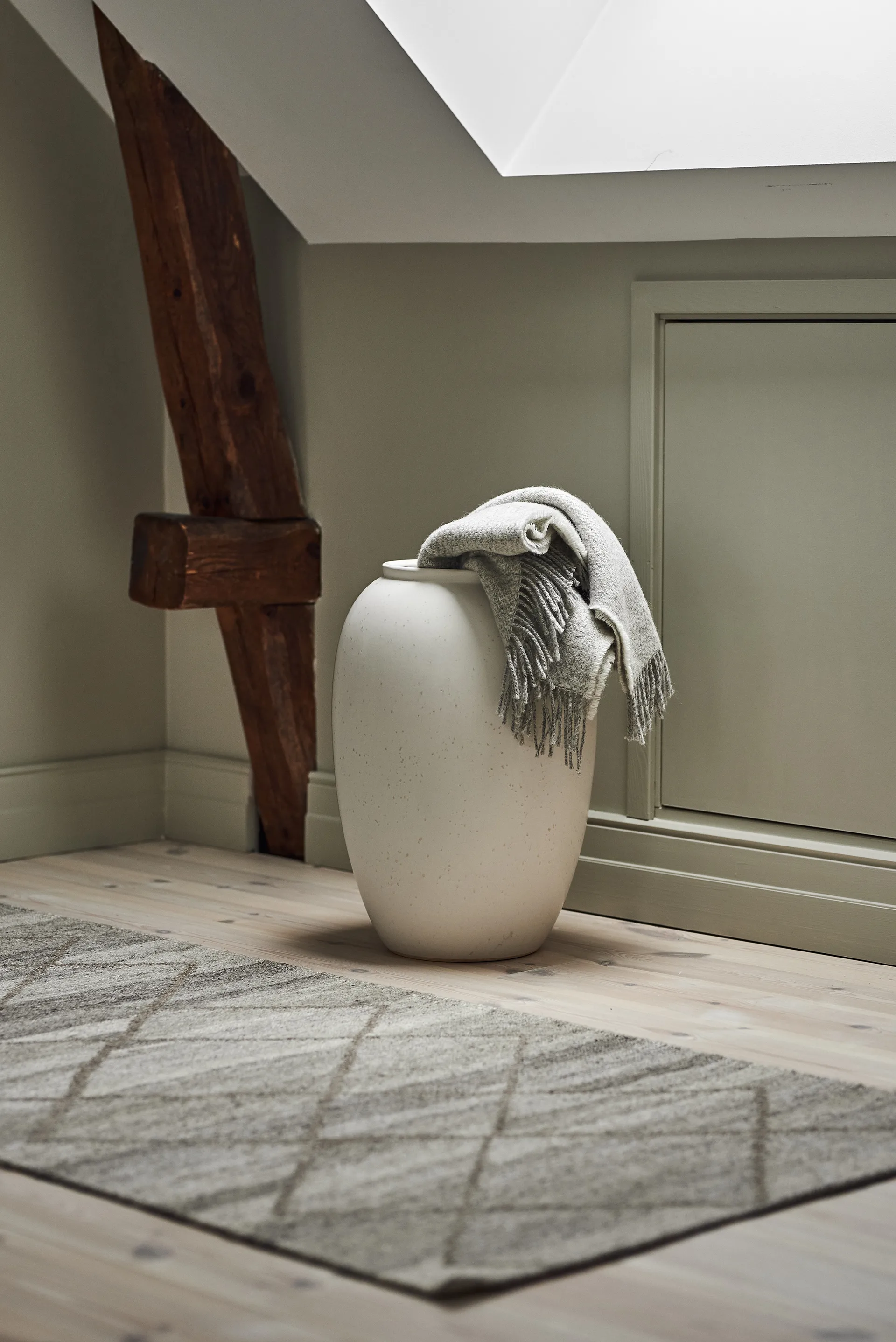 Peak villamatto luonnonharmaa, 80x240 cm Scandi Living