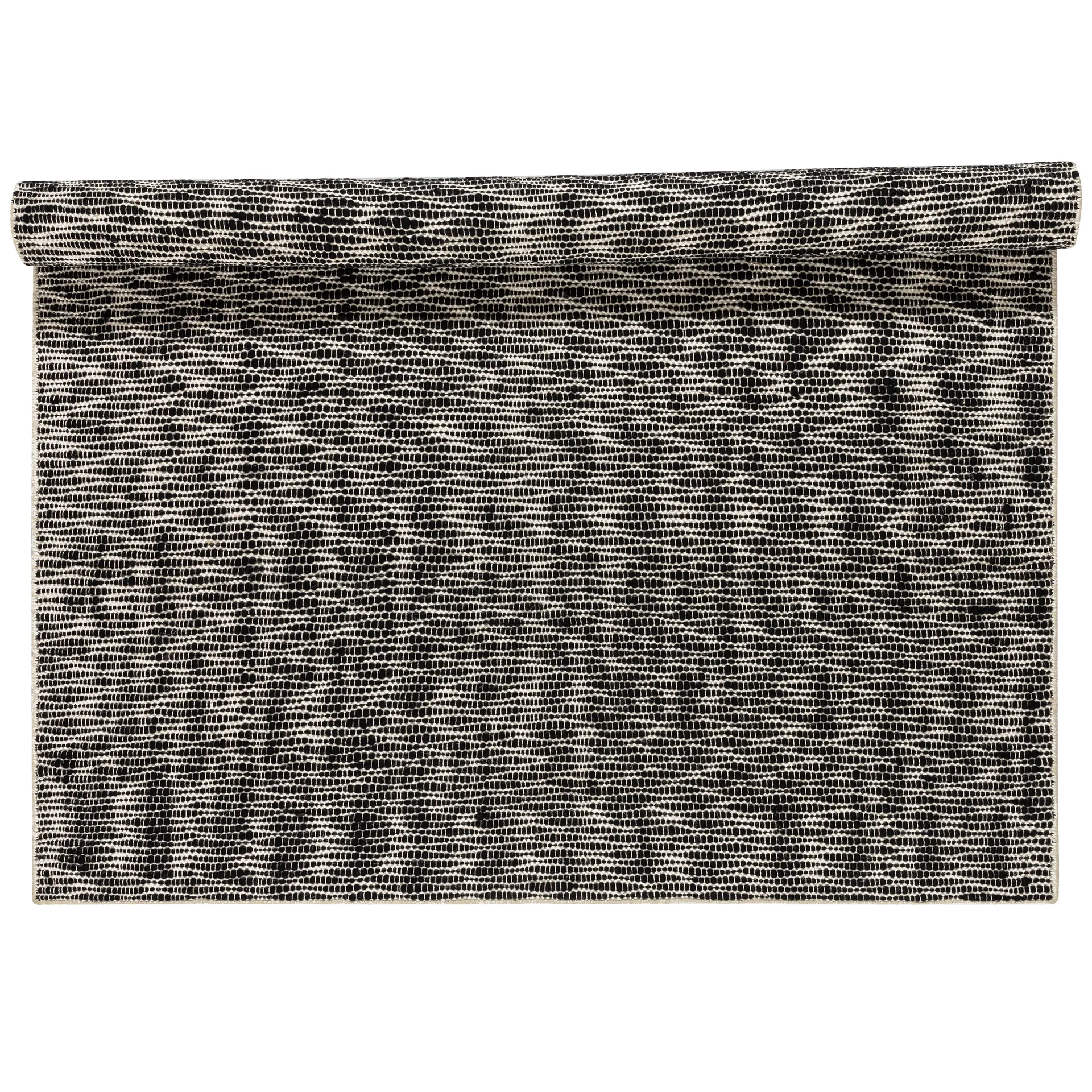 Pebble villamatto musta, 170x240 cm Scandi Living
