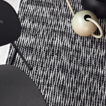 Pebble villamatto musta - 170x240 cm - Scandi Living