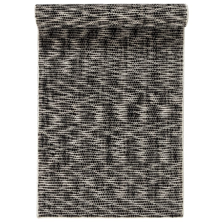 Pebble villamatto musta - 80x240 cm - Scandi Living