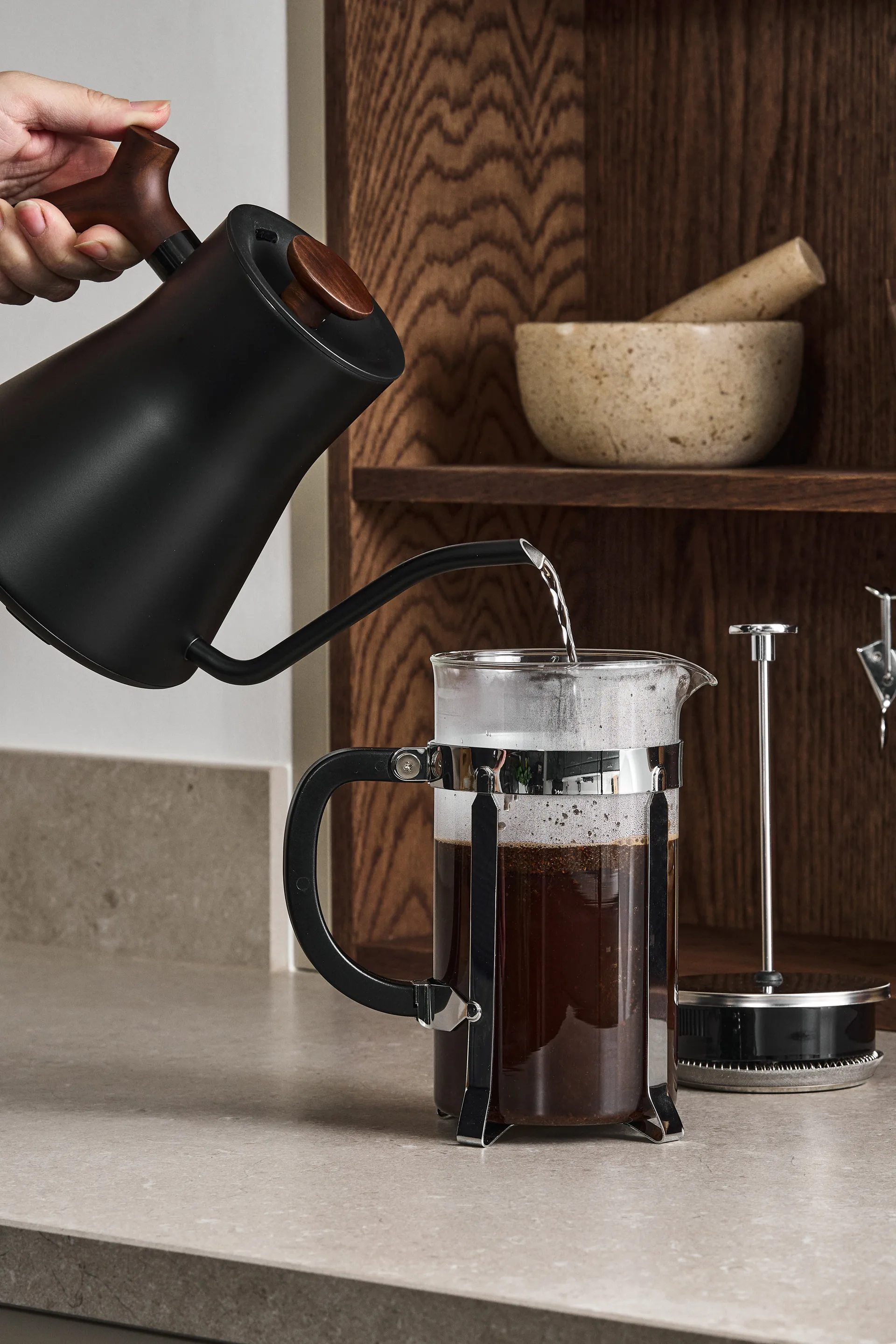 Ridge laasti Ø14x7 cm, Marmori Scandi Living