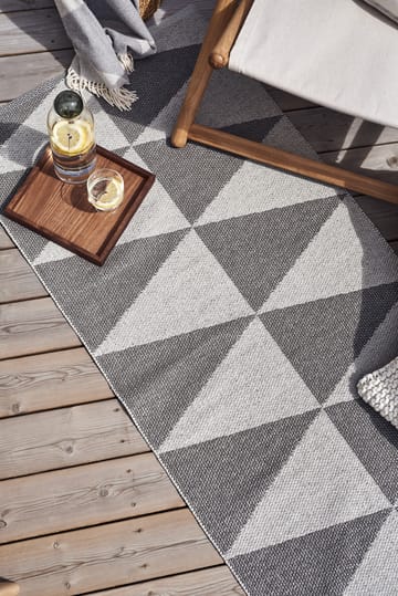 Rime muovimatto harmaa - 150 x 220 cm - Scandi Living