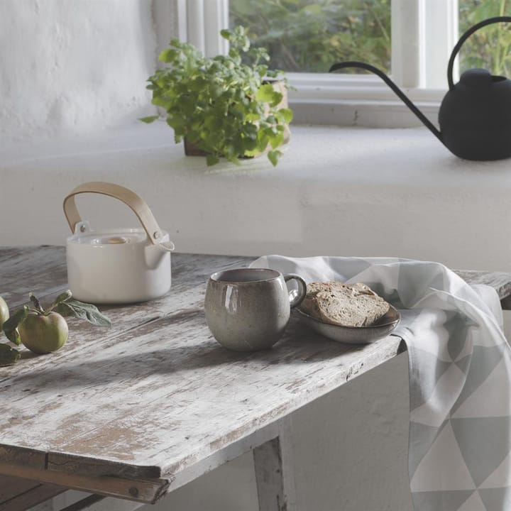Rime small keittiöpyyhe, dusty mint (vihreä) Scandi Living