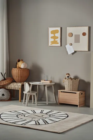 Roar villamatto 170x240 cm - Sand - Scandi Living