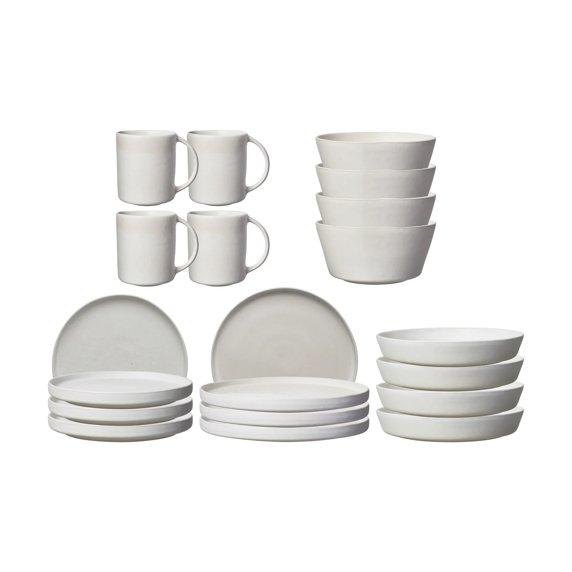 Sandsbro aloitussetti 20 osaa - Offwhite,  Scandi Living
