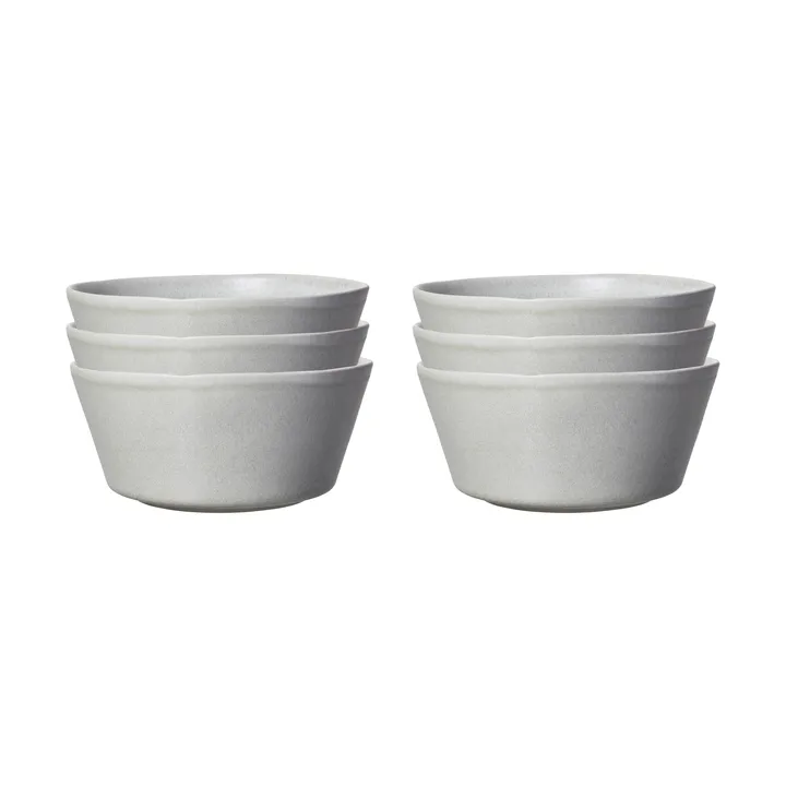 Sandsbro hulho vaaleanharmaa, Ø15 cm, 6 kpl - Scandi Living