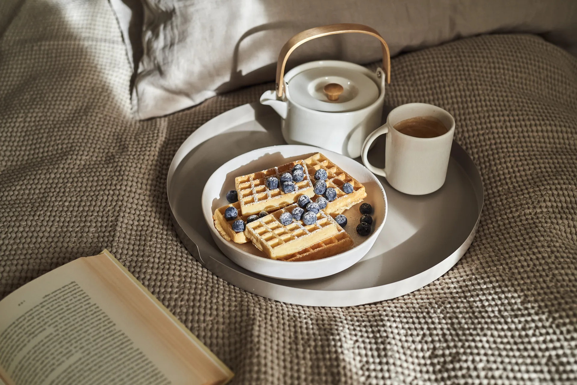 Sandsbro leipälautanen, Offwhite, Ø20 cm Scandi Living