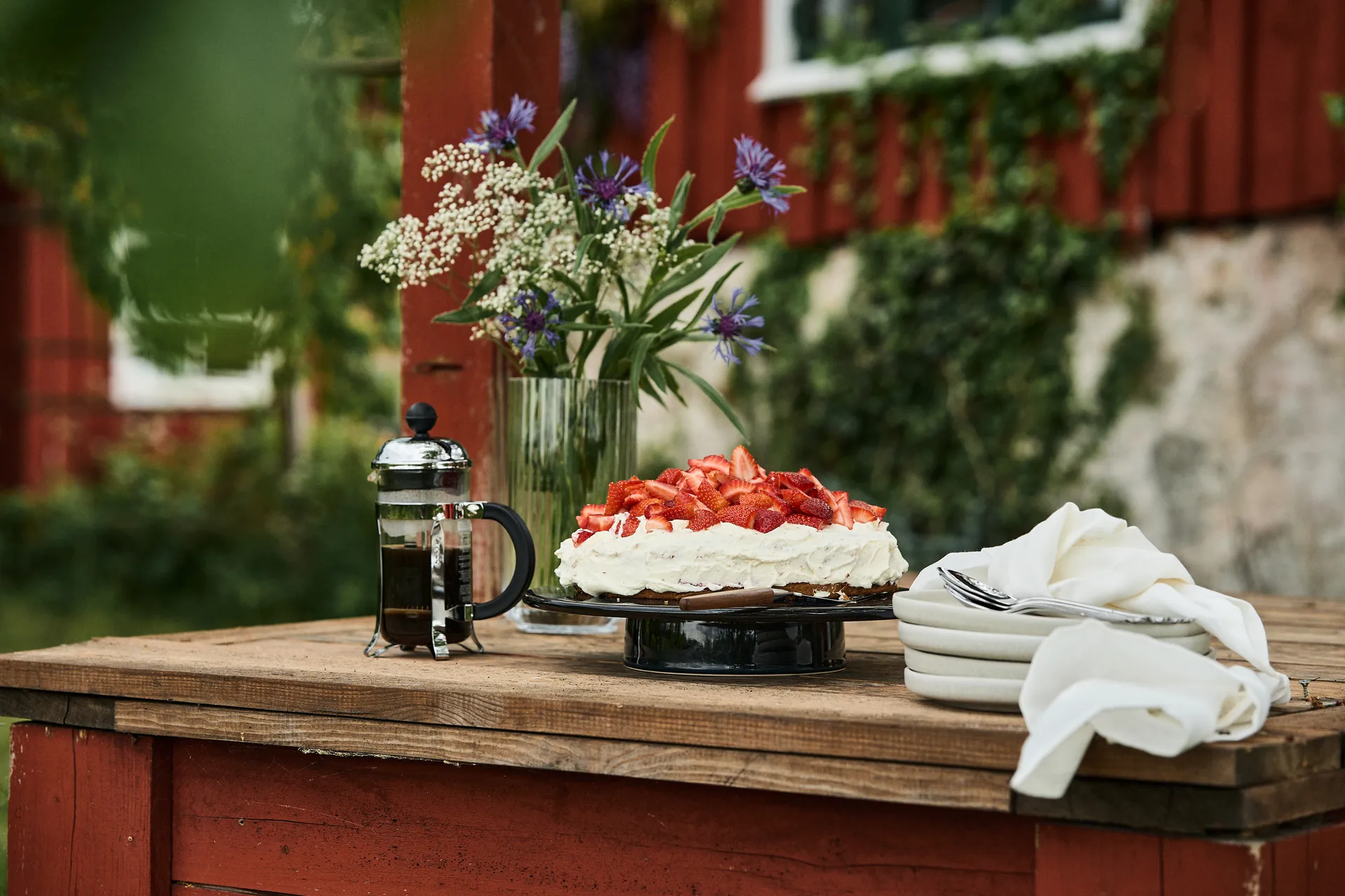 Sandsbro leipälautanen vaaleanharmaa, Ø20 cm, 8 kpl Scandi Living