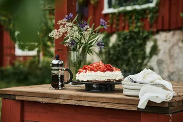 Sandsbro leipälautanen vaaleanharmaa, Ø20 cm, 8 kpl - Scandi Living