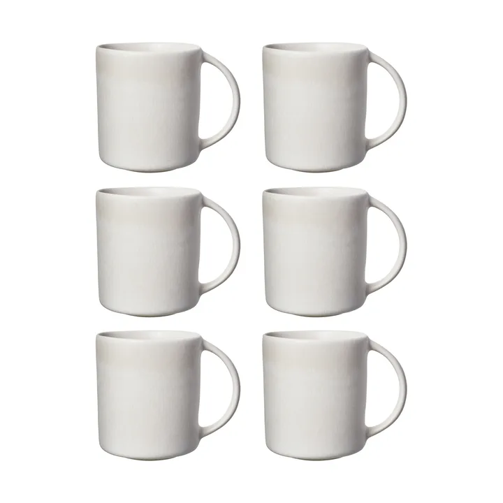 Sandsbro muki offwhite, 30 cl, 6 kpl - Scandi Living