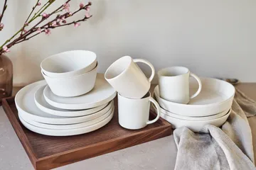 Sandsbro muki offwhite, 30 cl, 8 kpl - Scandi Living