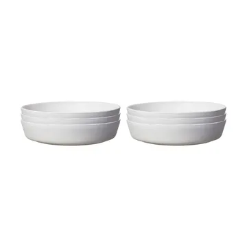 Sandsbro pastalautanen offwhite, Ø23 cm, 6 kpl - Scandi Living