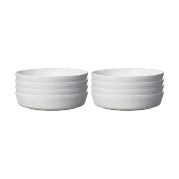 Sandsbro pastalautanen offwhite, Ø23 cm, 8 kpl - Scandi Living