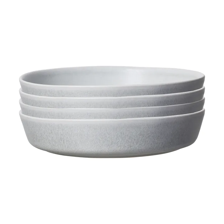 Sandsbro pastalautanen vaaleanharmaa, Ø23 cm, 4 kpl - Scandi Living