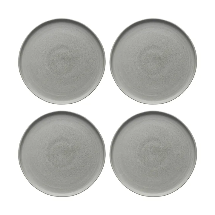 Sandsbro ruokalautanen vaaleanharmaa, Ø26 cm, 4 kpl - Scandi Living