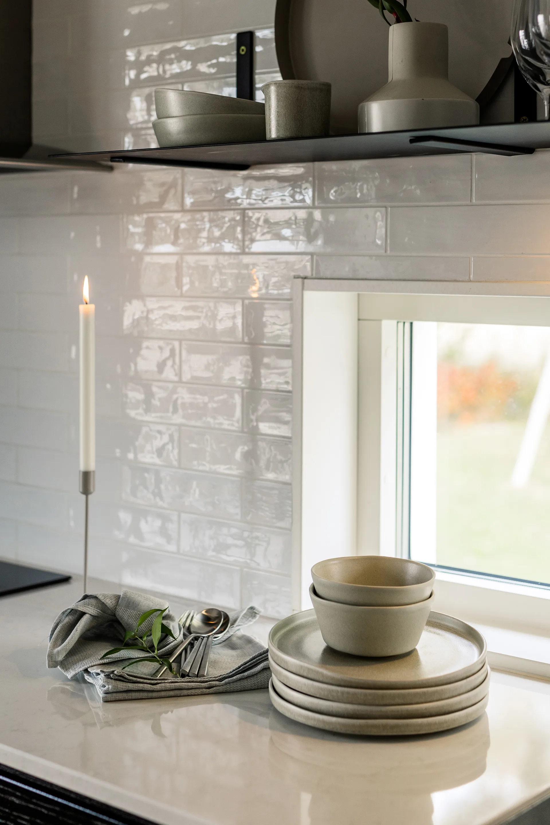 Sandsbro ruokalautanen, Vaaleanharmaa, Ø26 cm Scandi Living