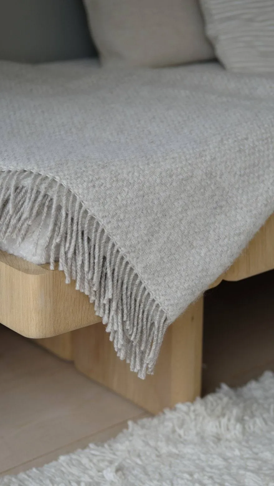 Sandstone villahuopa 130x180 cm, Beige Scandi Living