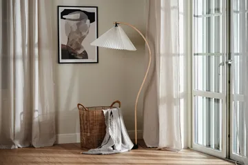 Serenity verho kanssa nauhalla 129x250 cm - Greige - Scandi Living