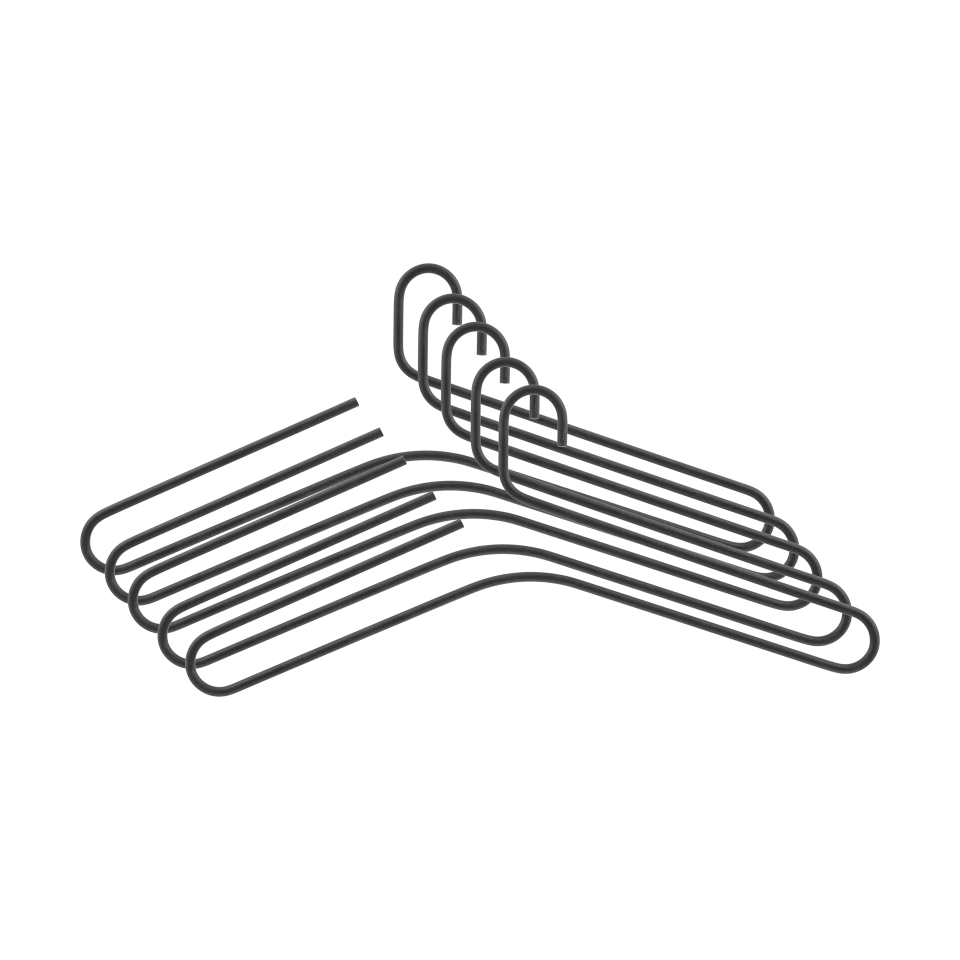 Smooth henkari 5 kpl, Black Scandi Living