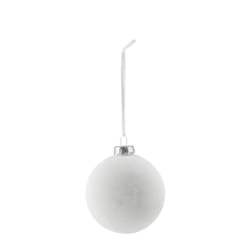 Snowing joulukuusenpallo 6 kpl - White - Scandi Living