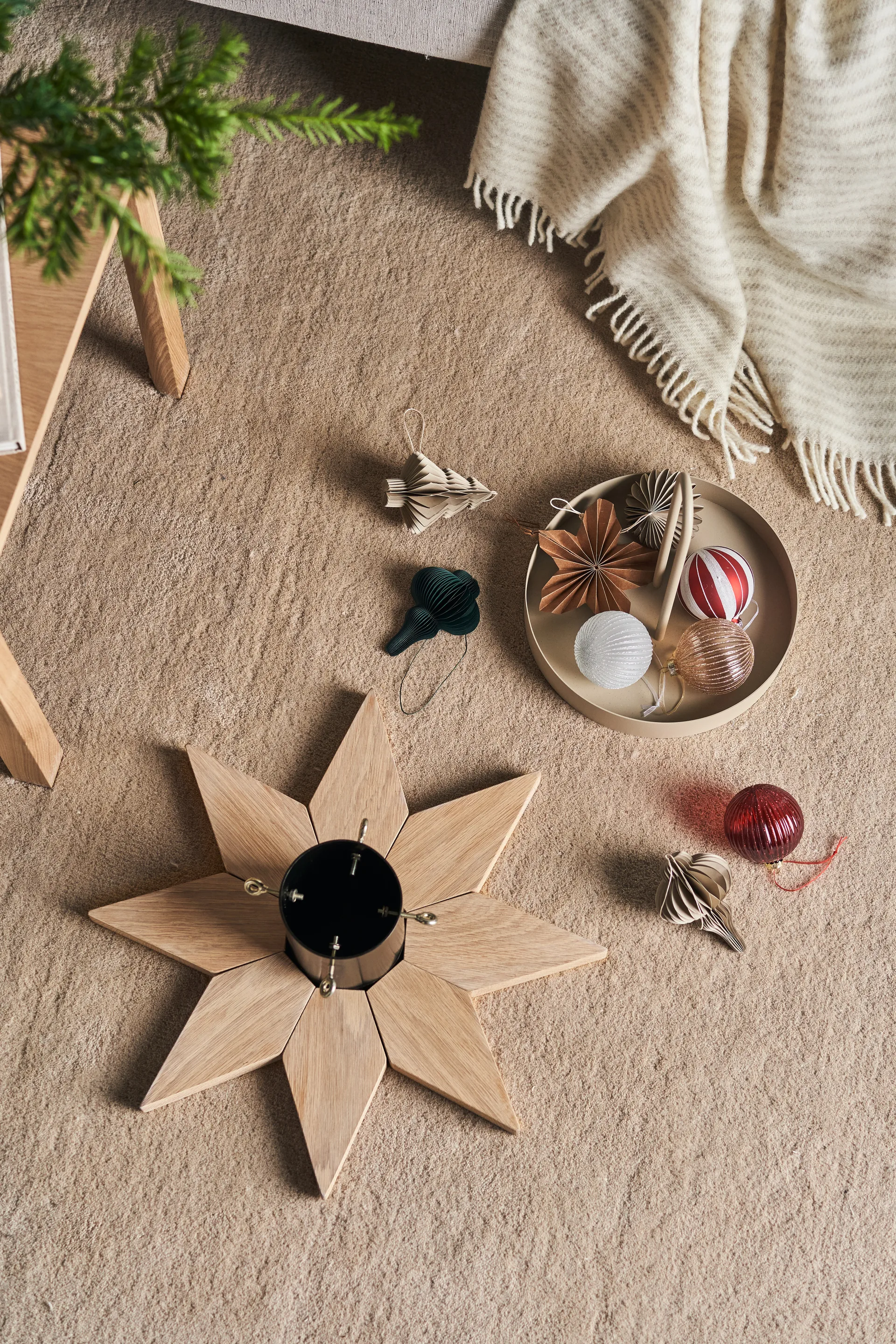 Spira joulukuusenpallot 4 kpl, Forest Green Scandi Living