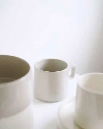 Taper muki 30 cl - Valkoinen - Scandi Living