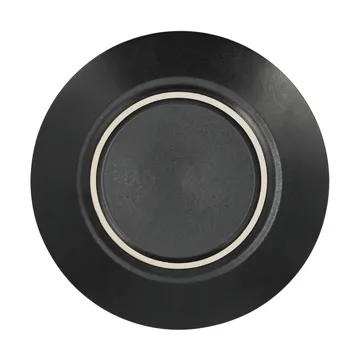 Terra lautanen - Musta kivitavara, Ø22 cm - Scandi Living