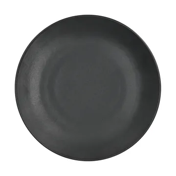 Terra ruokalautanen - Musta kivitavara, Ø26,5 cm - Scandi Living