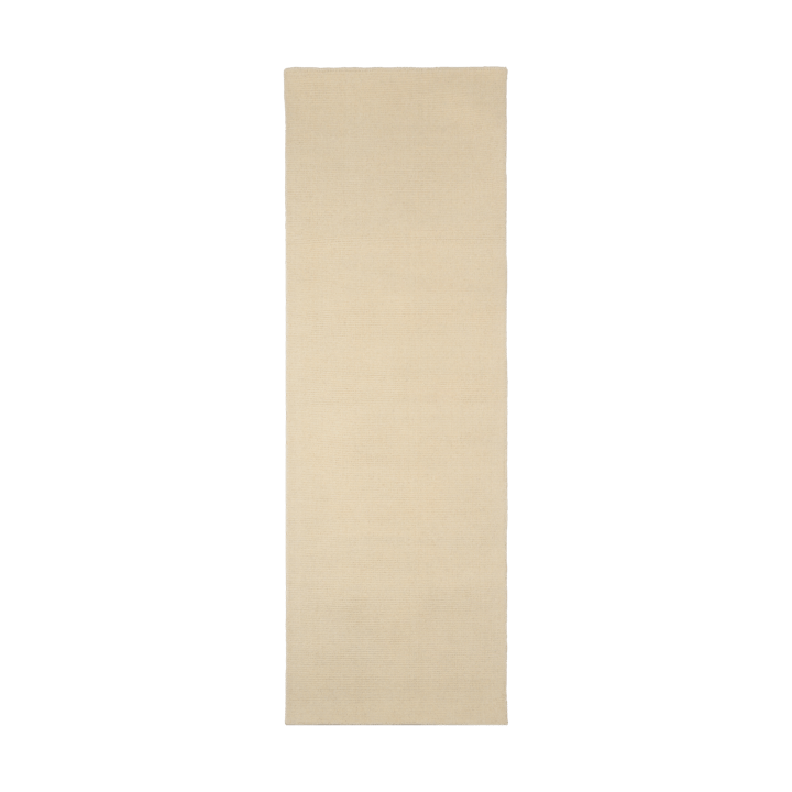 Terrain villamatto luonnonvalkoinen - 80x240 cm - Scandi Living