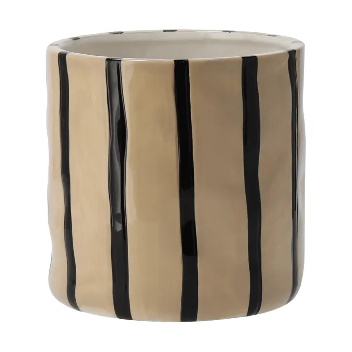 Thrive ruukku Ø16 cm - Beige-musta - Scandi Living