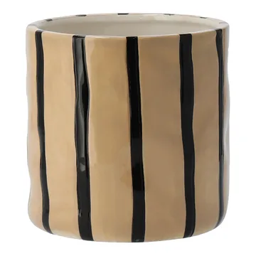 Thrive ruukku Ø16 cm - Beige-musta - Scandi Living