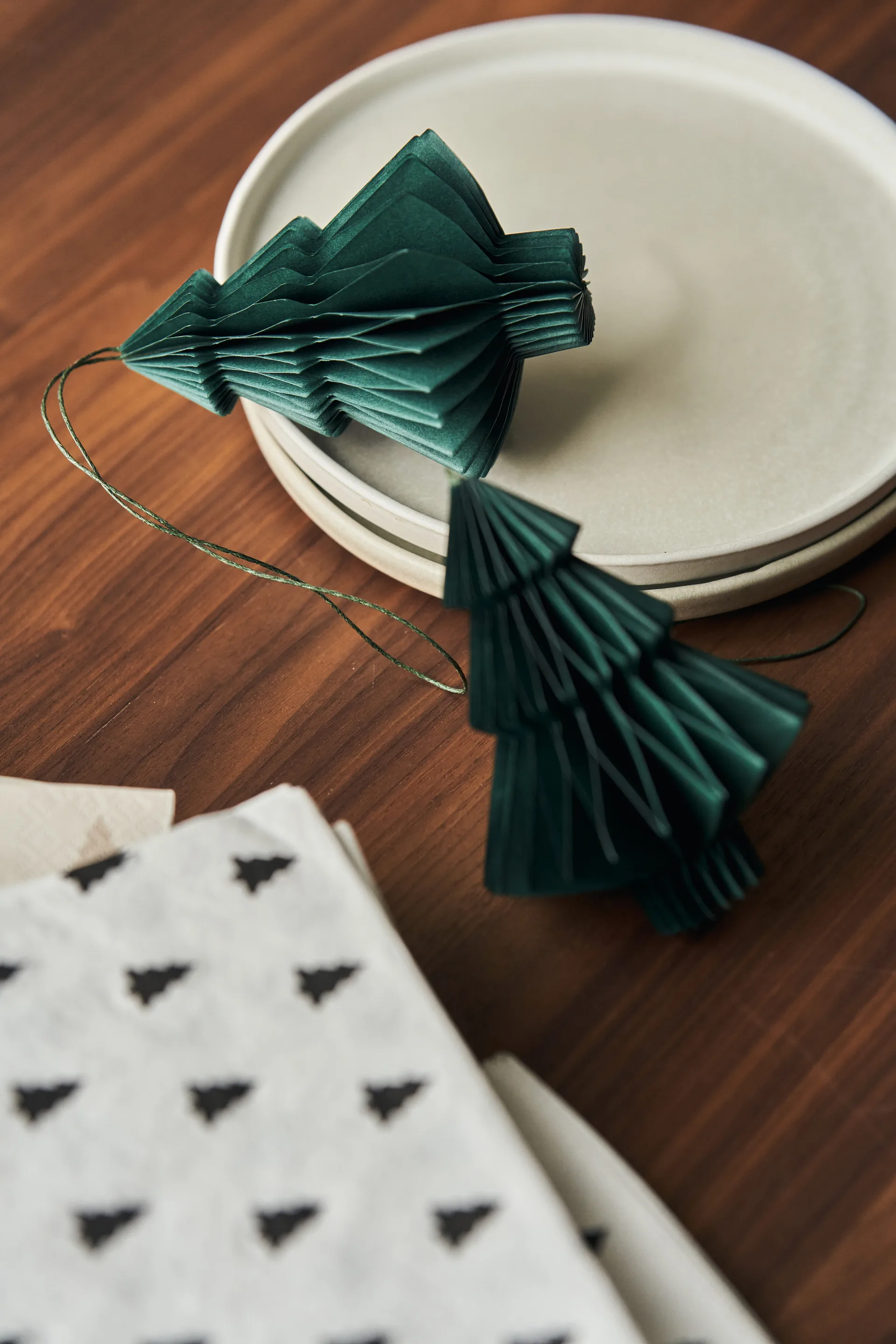 Tree joulukuusenpallot 4 kpl, Forest Green Scandi Living