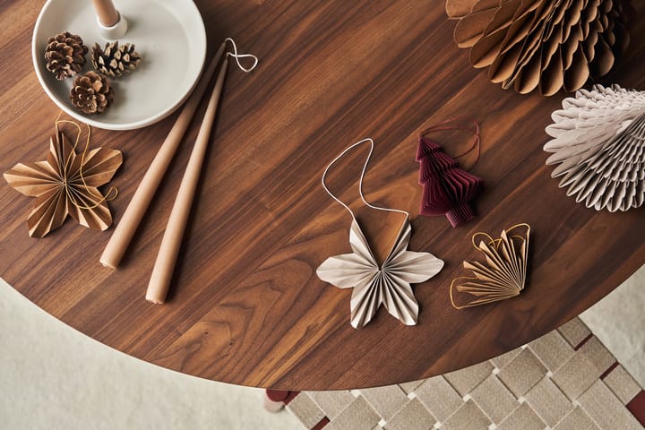 Twinkle joulukuusenkoriste 4 kpl, Beige Scandi Living
