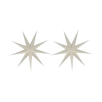 Veil adventtitähti Ø90 cm 2-pakkaus - Scandi Living