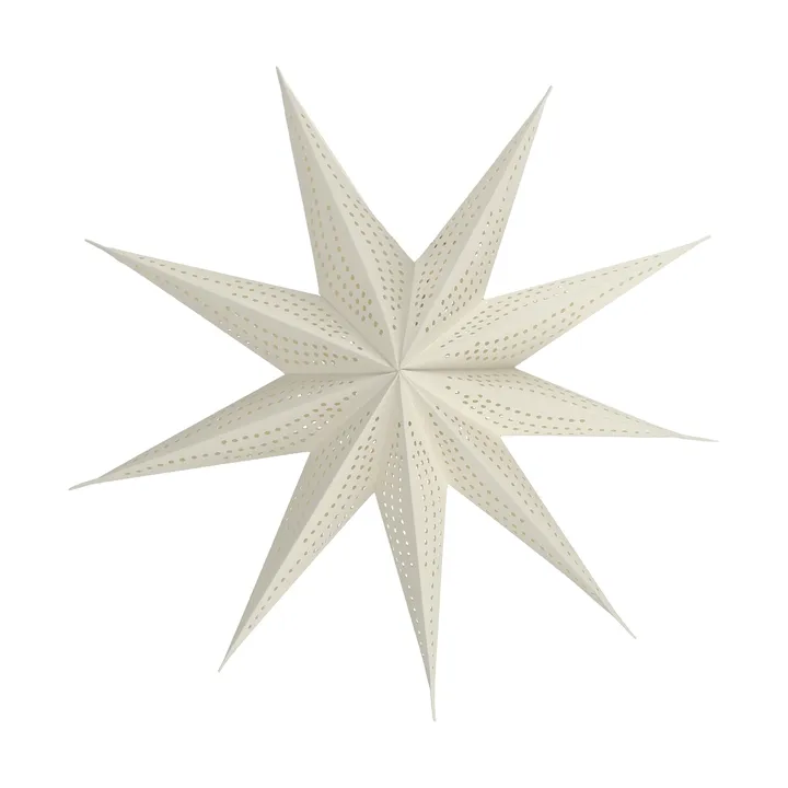 Veil adventtitähti - Valkoinen, Ø45 cm - Scandi Living