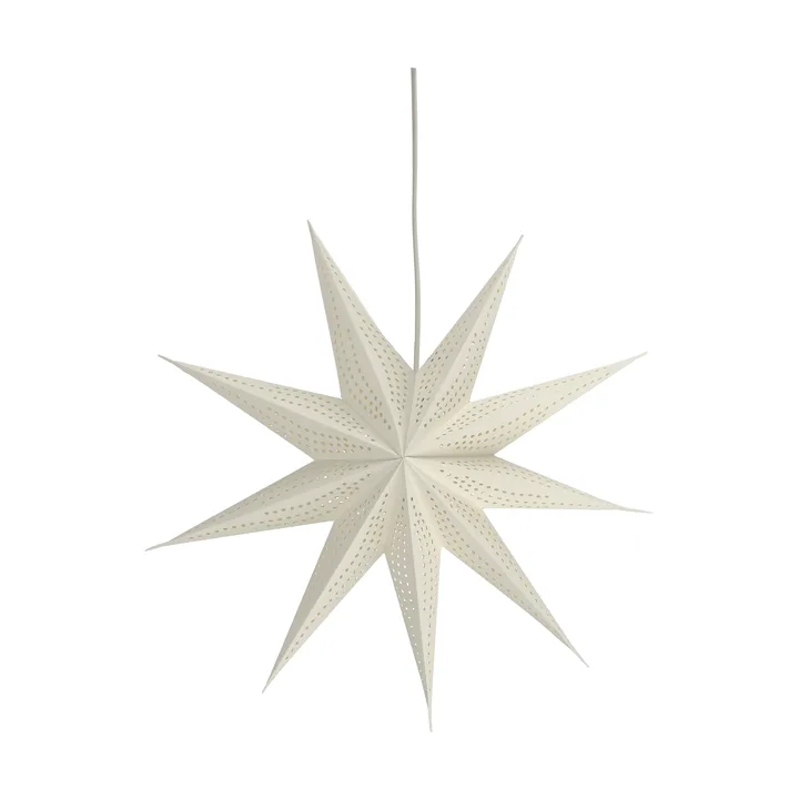 Veil adventtitähti - Valkoinen, Ø45 cm - Scandi Living