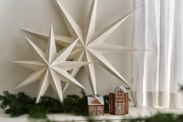 Veil adventtitähti - Valkoinen, Ø90 cm - Scandi Living