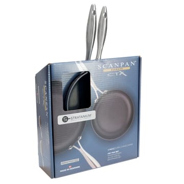 Scanpan CTX -paistinpannusetti - 20 + 28 cm - Scanpan