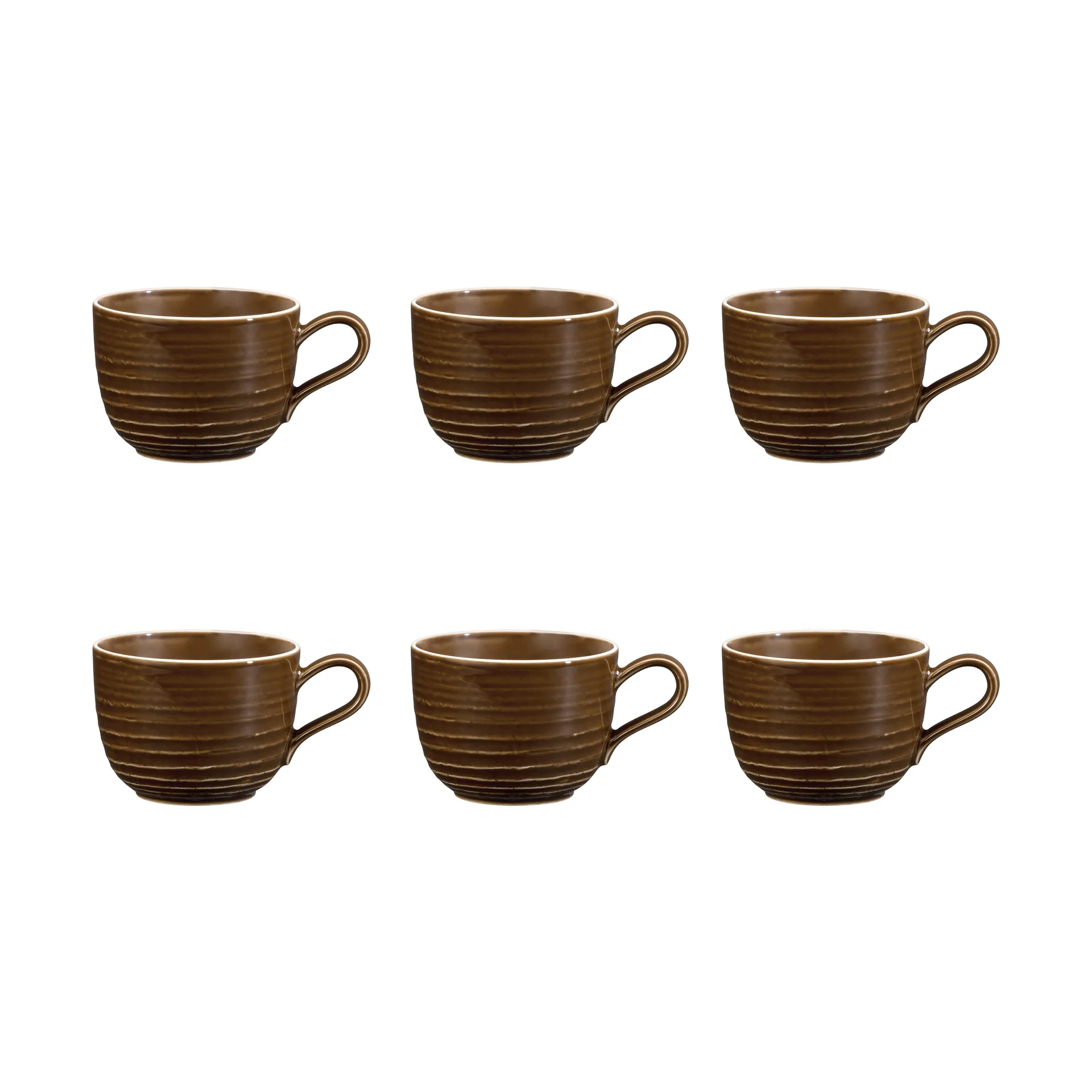 Terra kuppi 26 cl 6-pakkaus, Earth Brown Seltmann Weiden