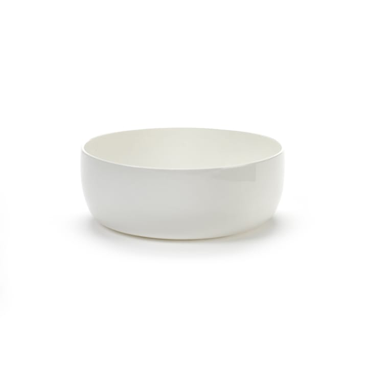 Base aamiaiskulho matalalla reunalla, valkoinen - 16 cm - Serax